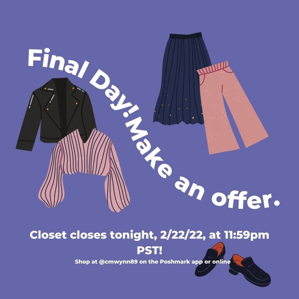 Closing Tonight! Most Offers Accepted!